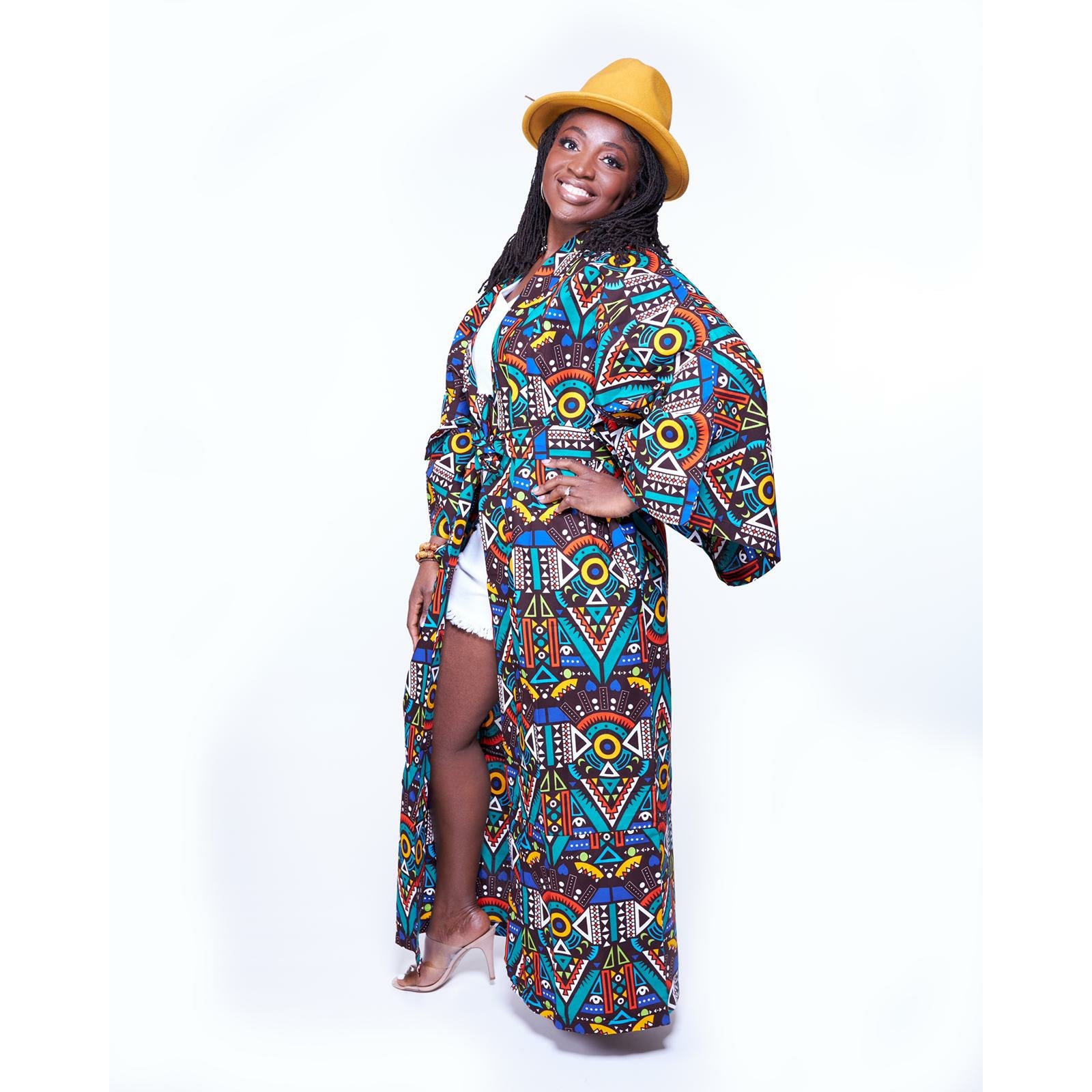 Zuri African Kimono Jacket