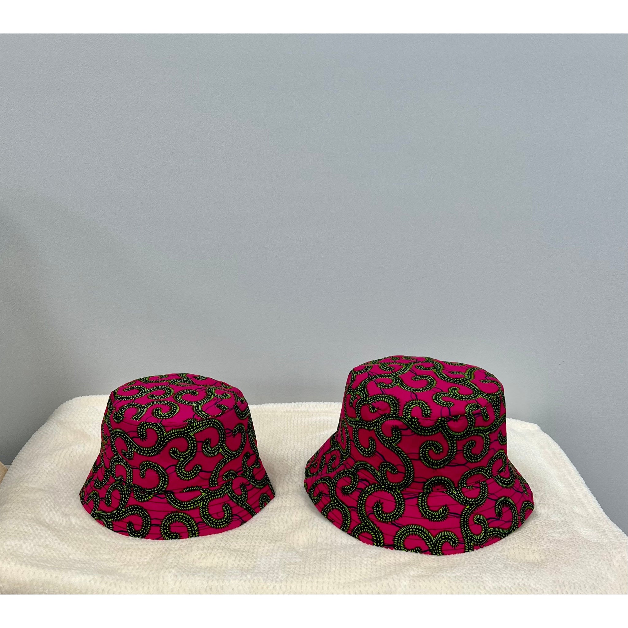 African Print bucket hat (Adinkra 3)