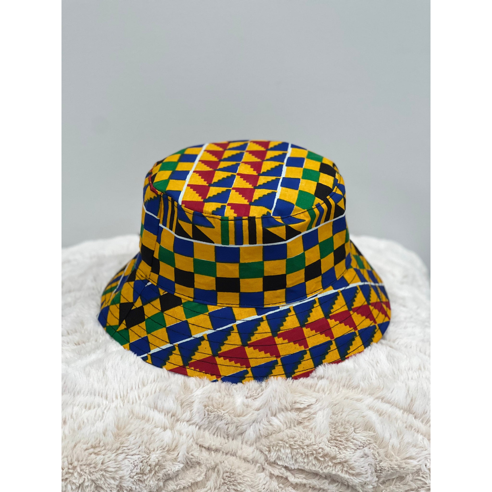 African Print bucket hat (Kente 1)