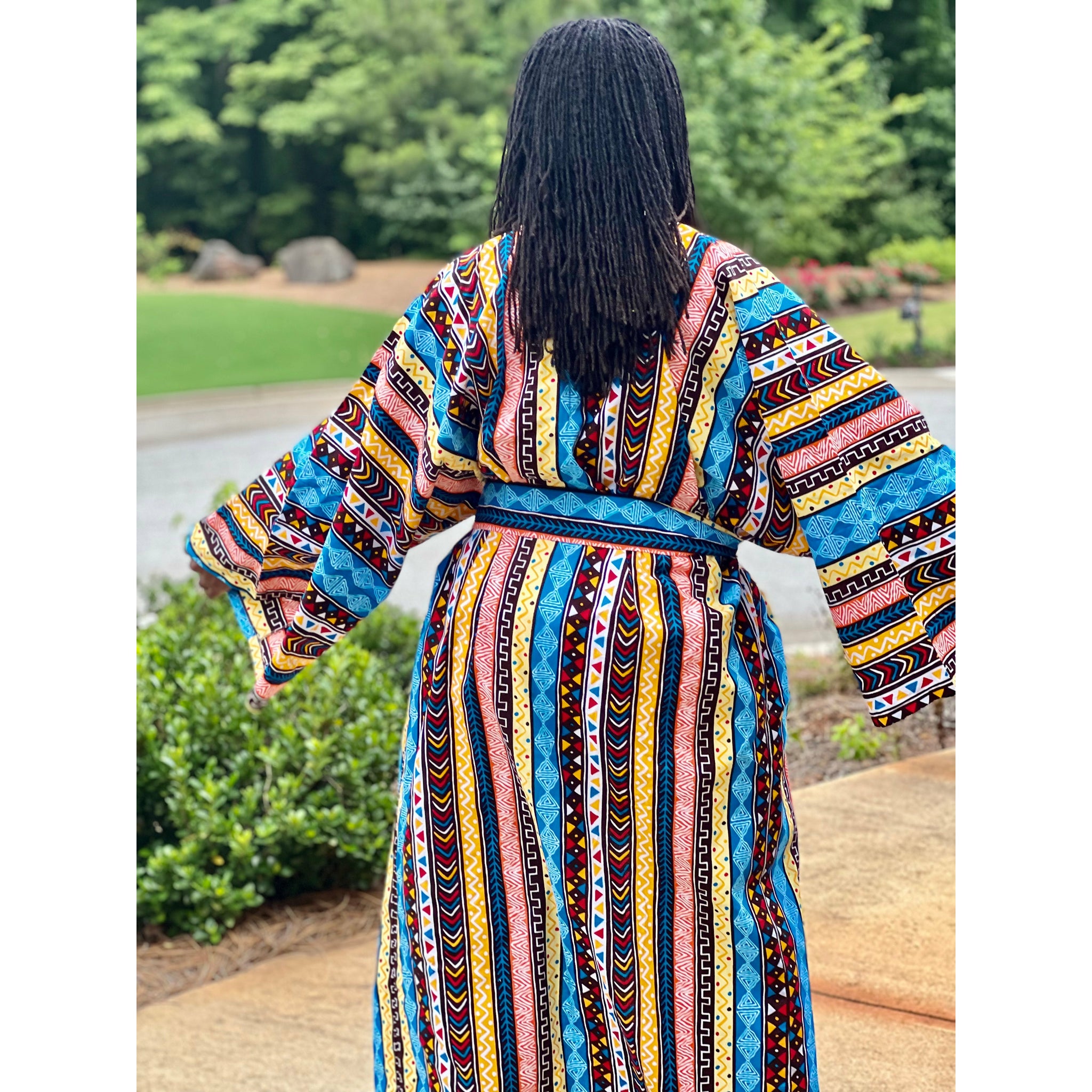 African print Kimono/Kimono sleeves