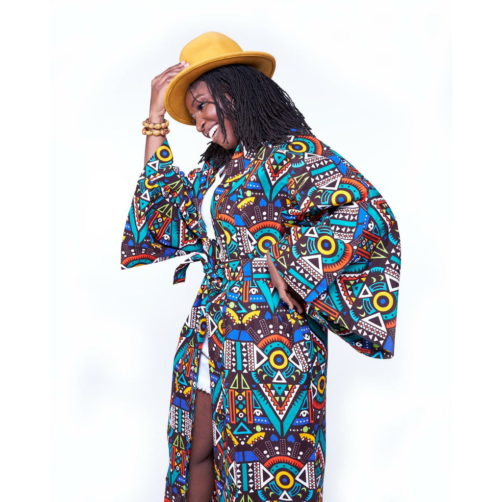 Zuri African Kimono Jacket