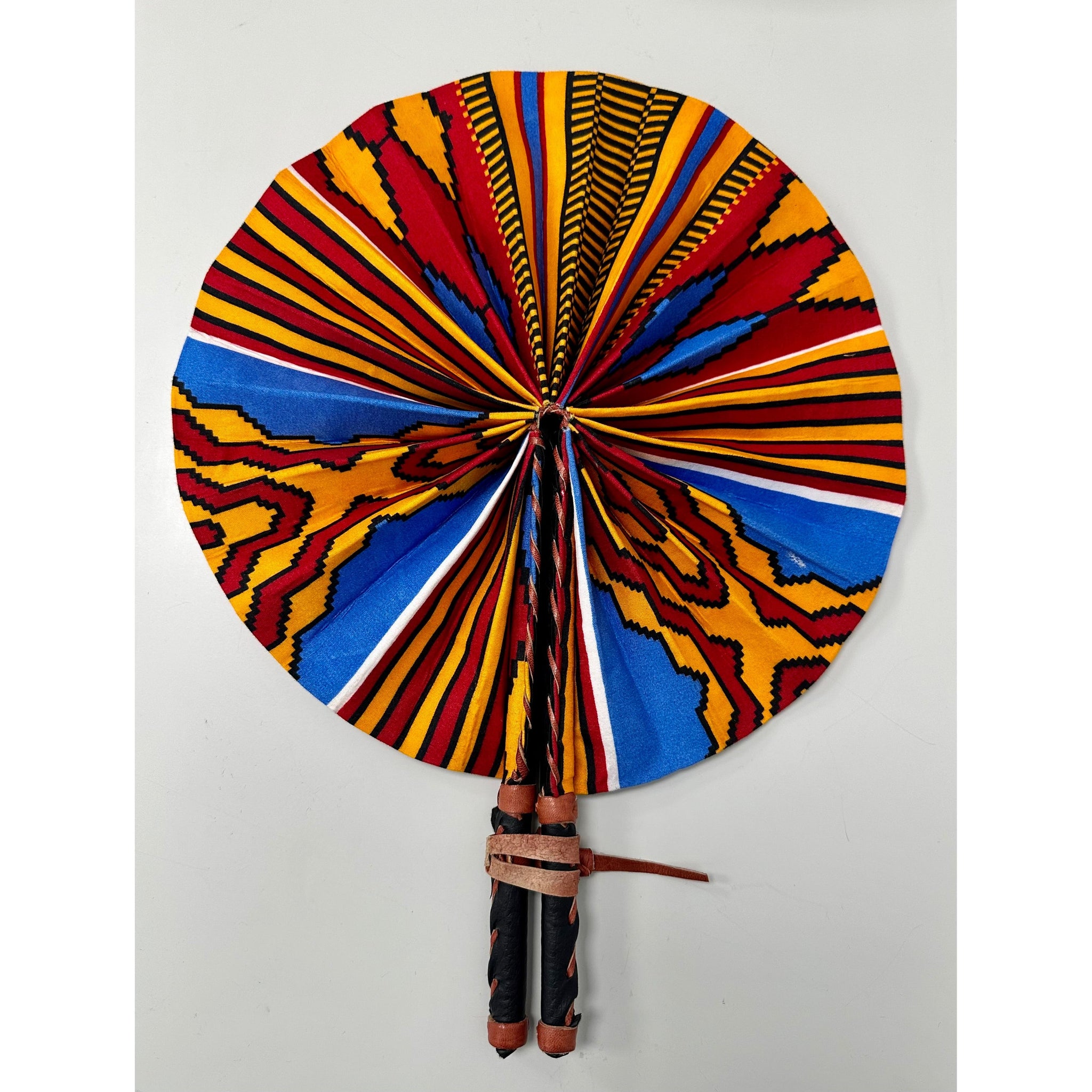 African shop print fan