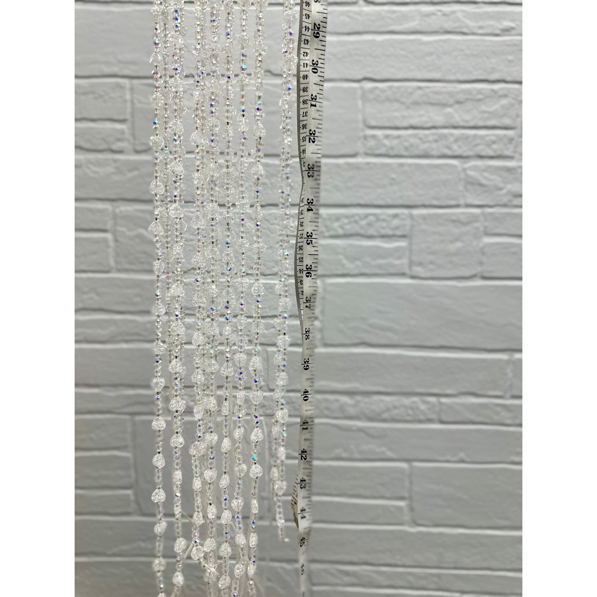 Crystal  clear Ghana waist beads