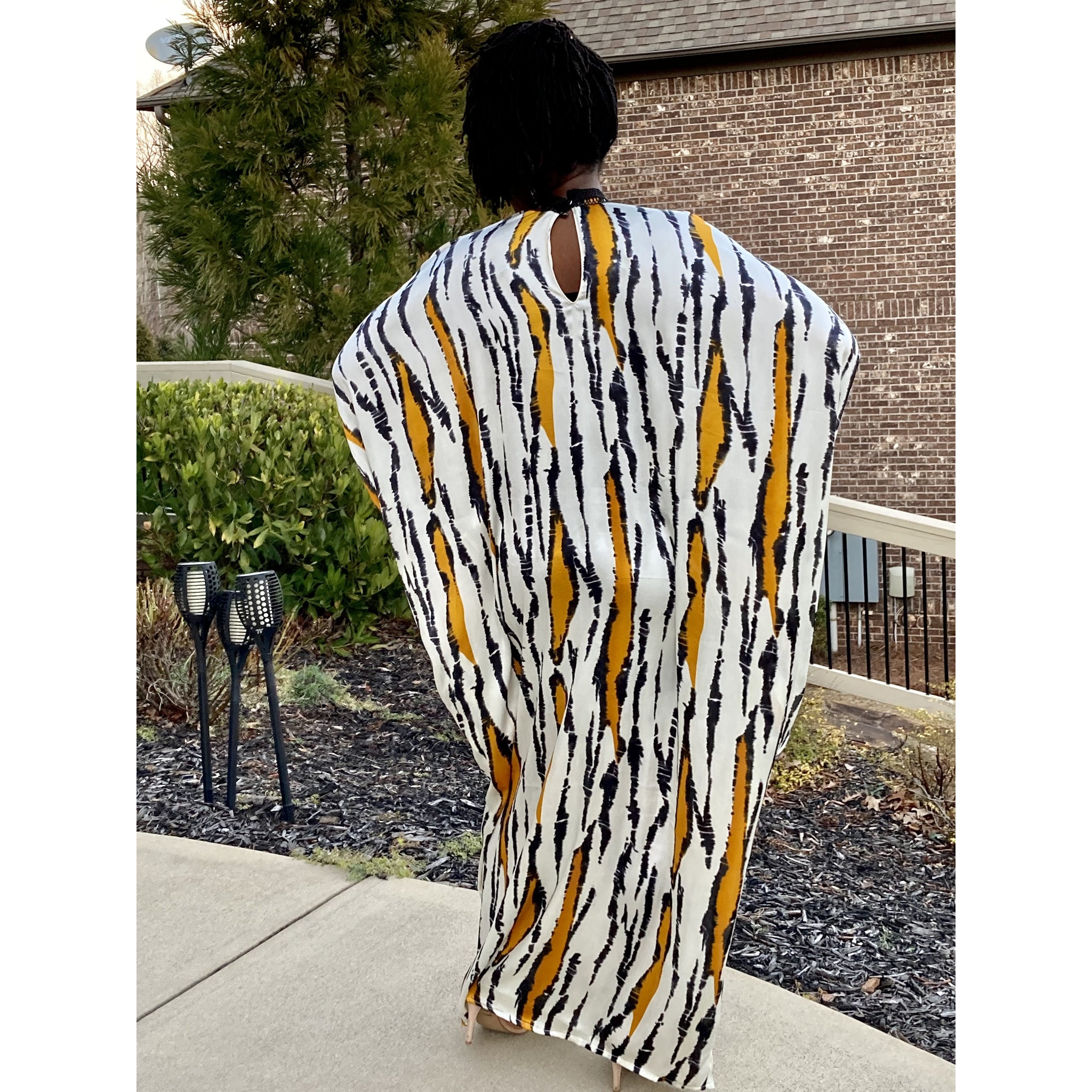 High Neck luxury Kaftan (One size fits most)