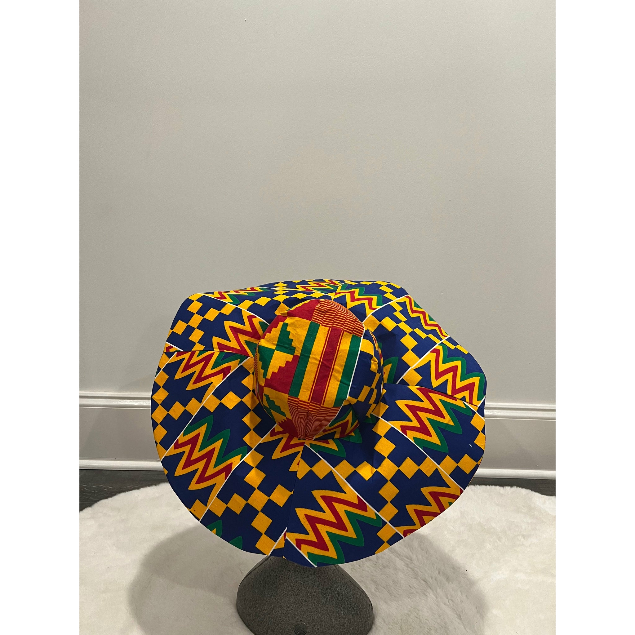 African Print Summer/beach hat – Awura's Wardrobe