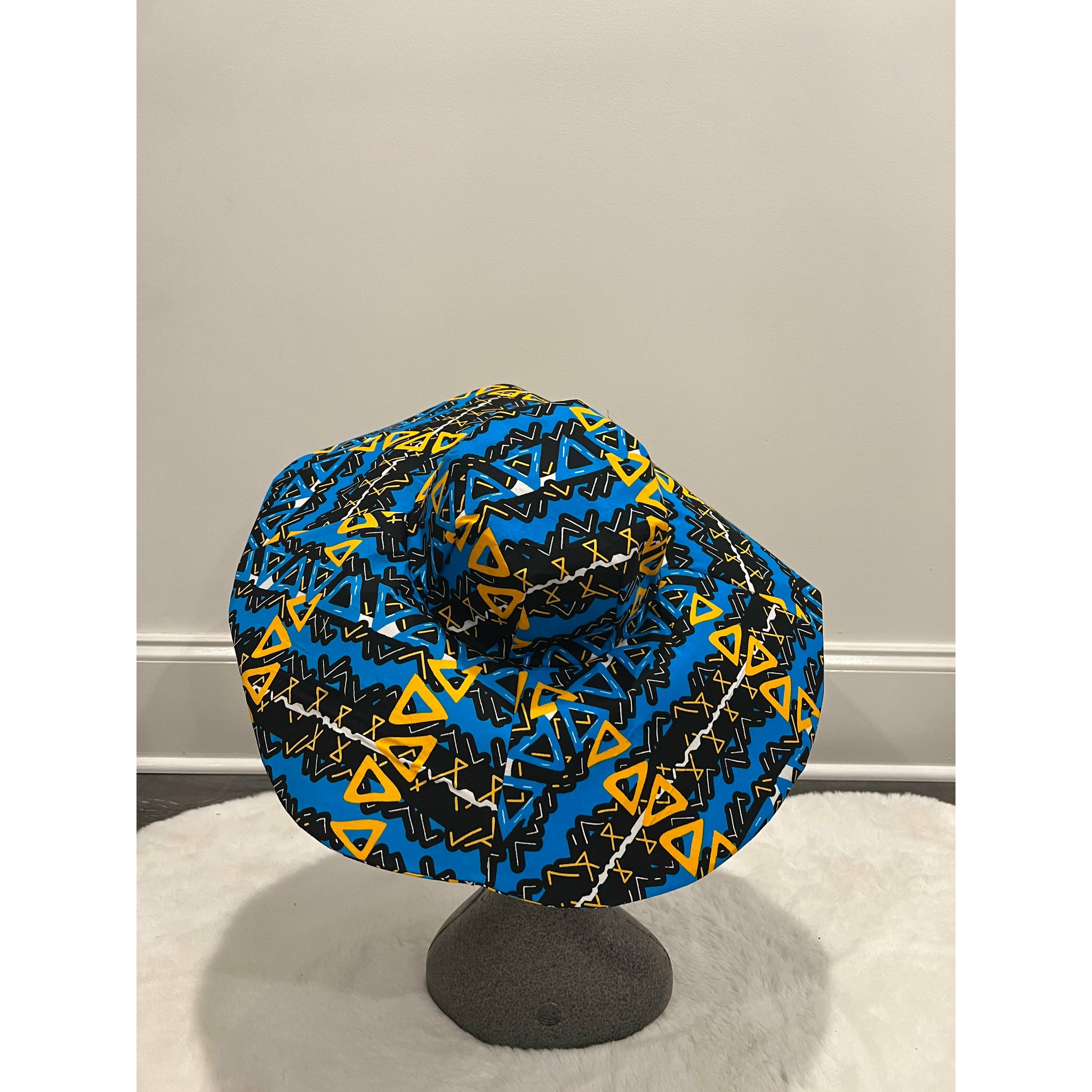 African Print Summer/beach hat – Awura's Wardrobe