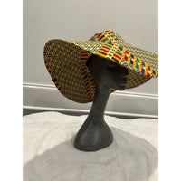African print Summer/Beach hat