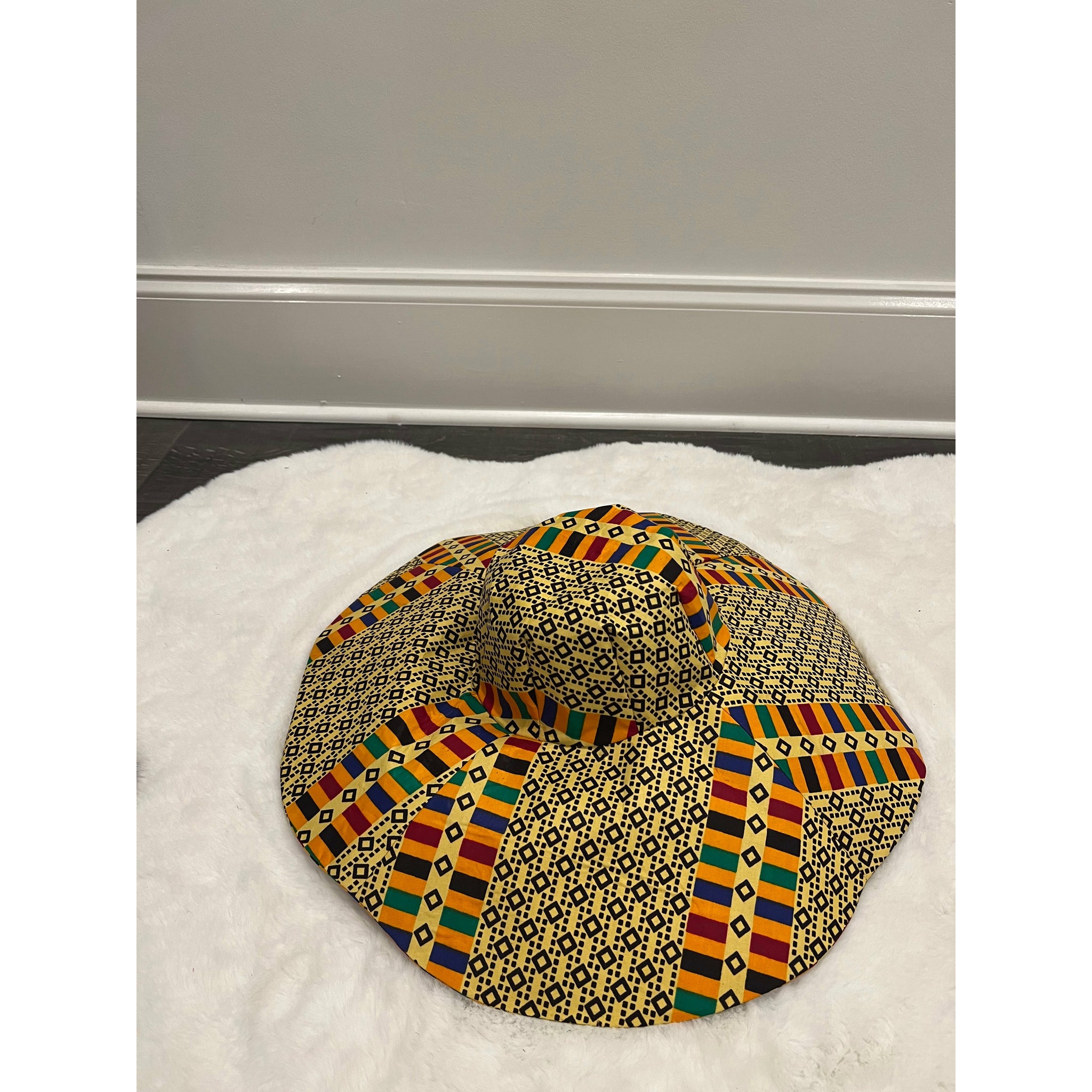 African print Summer/Beach hat