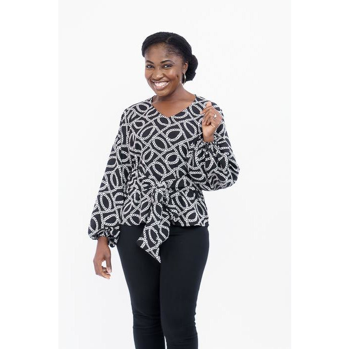 Trendy African print tops – Awura's Wardrobe